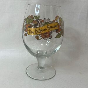 New Belgium Brewing Beer Glass 16 Oz 6 1/2 In Tall 2 1/2 In Round Bar Cocktail